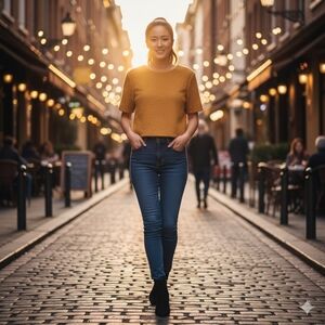 Raoul Mustard Orange Wool Top